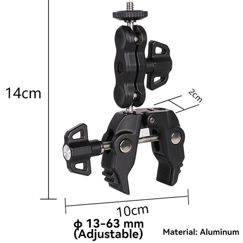 Camera Motorcycle Handlebar Mount Selfie Stick Bicycle Monopod for Go Pro 13 12 11 10 9 8 Insta360 X4 DJI Osmo Action 5 Pro 4 3