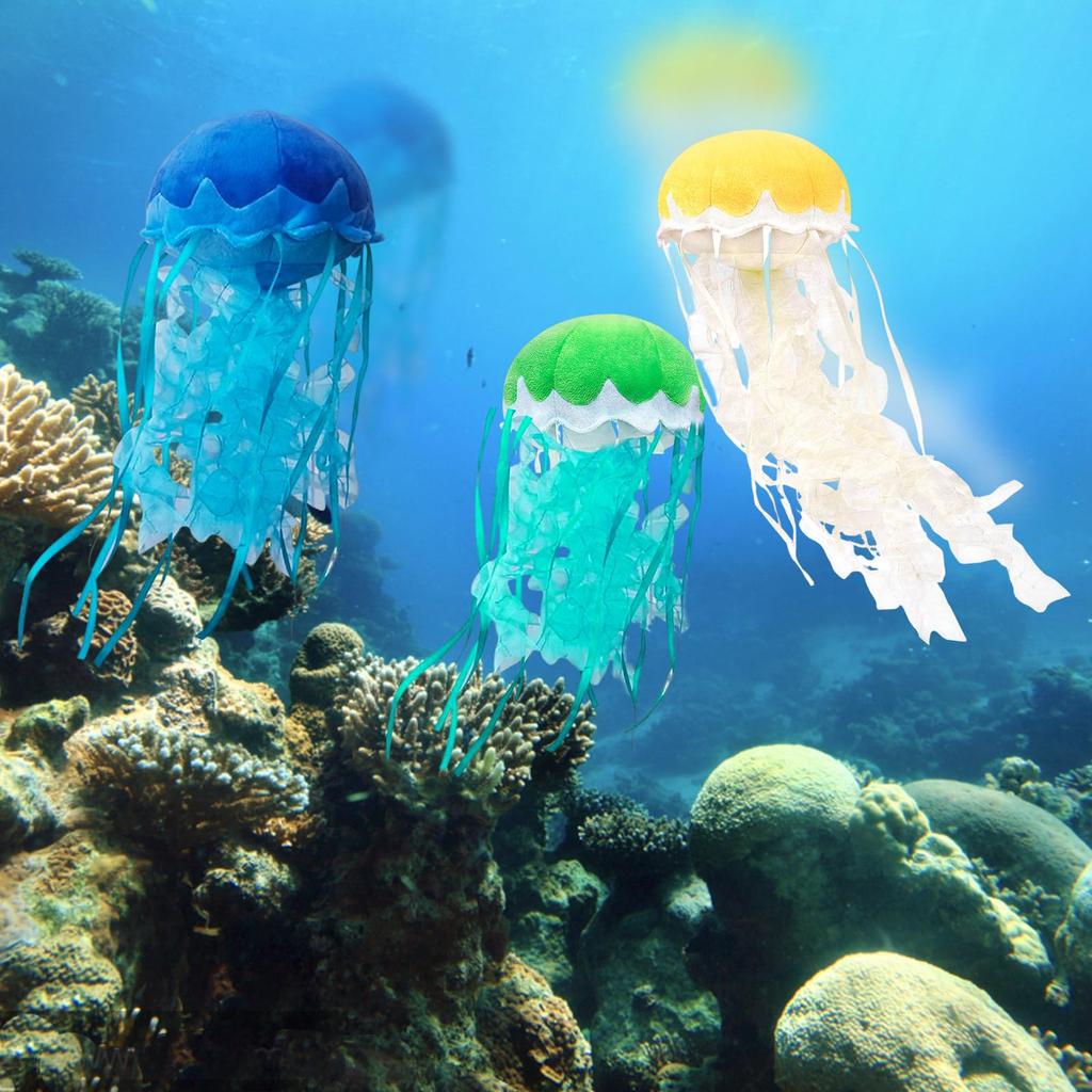 Плюшевая игрушка Медуза от ZHONGXIN, Милая мягкая игрушка-медуза для детей, Имитация медузы, Подарок на день рождения, Для спальни…