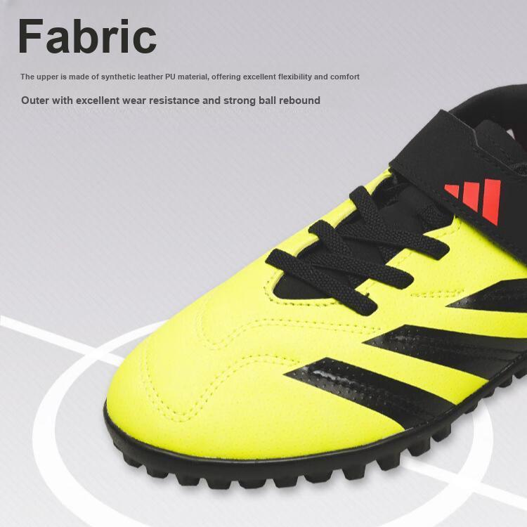 Adidas Predator Club Artificial Turf Non-Slip Durable Low-Top Kids Soccer Shoes Kids Soccer Shoes Green Black IG5438