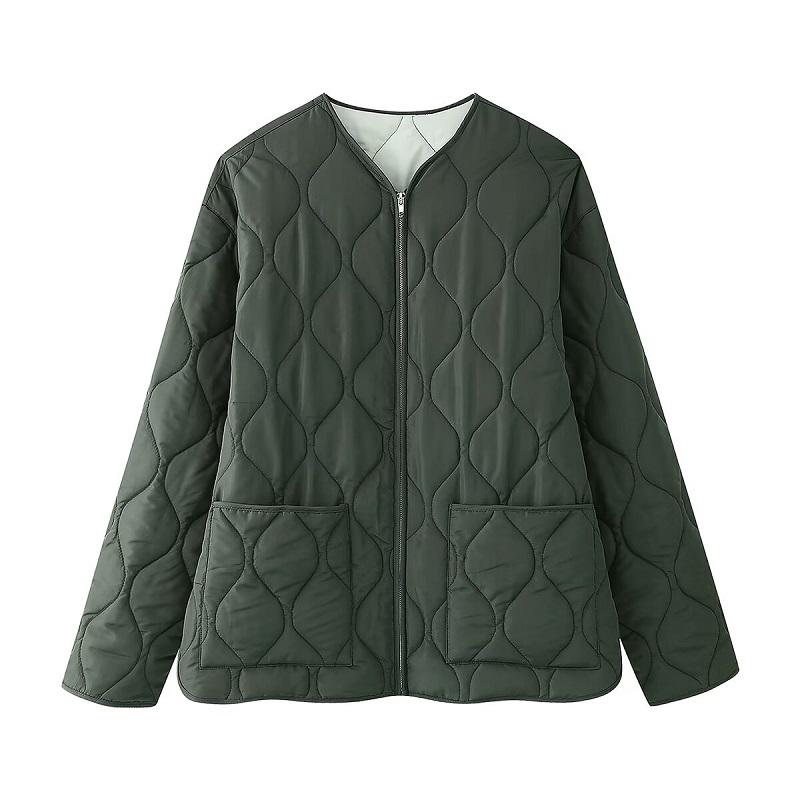 Leopard Print Quilted Jacket Women Padded Demi-season Jacket for Women Long Sleeve Women's Jackets Warm Winter Coat Female