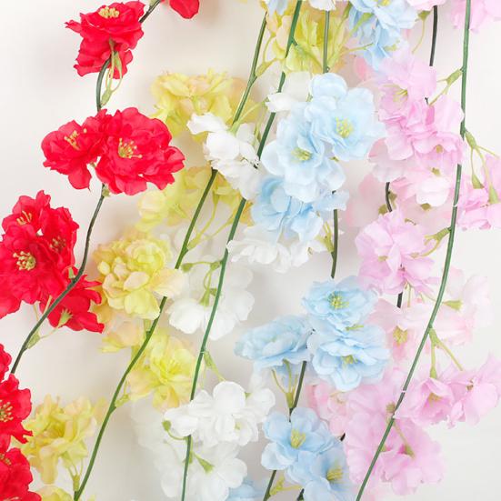 200 см искусственные цветы вишни виноградная лоза свадебная арка вечерние украшения стены