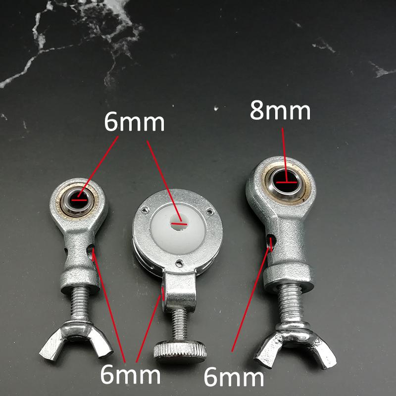 Новый металлический подшипник-слайдер для точилки для ножей Ruixin Pro Rx008, замена пластикового слайдера, износостойкие подшипниковые детали, аксессуары 6/8 мм