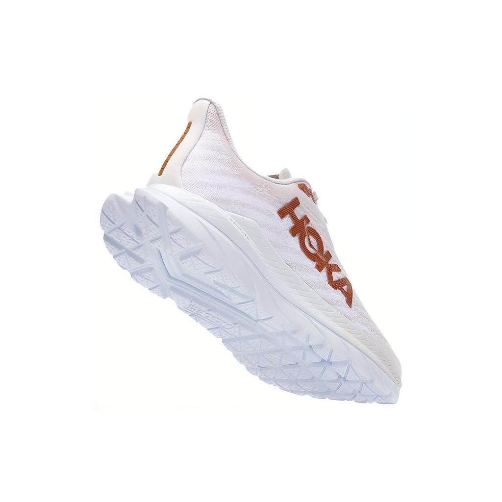 HOKA Mach 5 Бело-медные женские кроссовки 1127894-WCPP