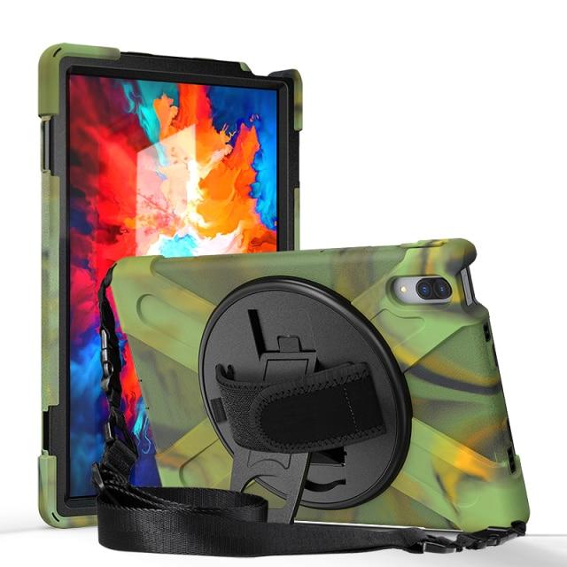 Heavy Duty Shockproof Case for Lenovo Tab P11 Pro Tb -J706f Xiaoxin Pad Pro 11 .5 Inch Tablet Pc Kickstand Silicon Cover Cases