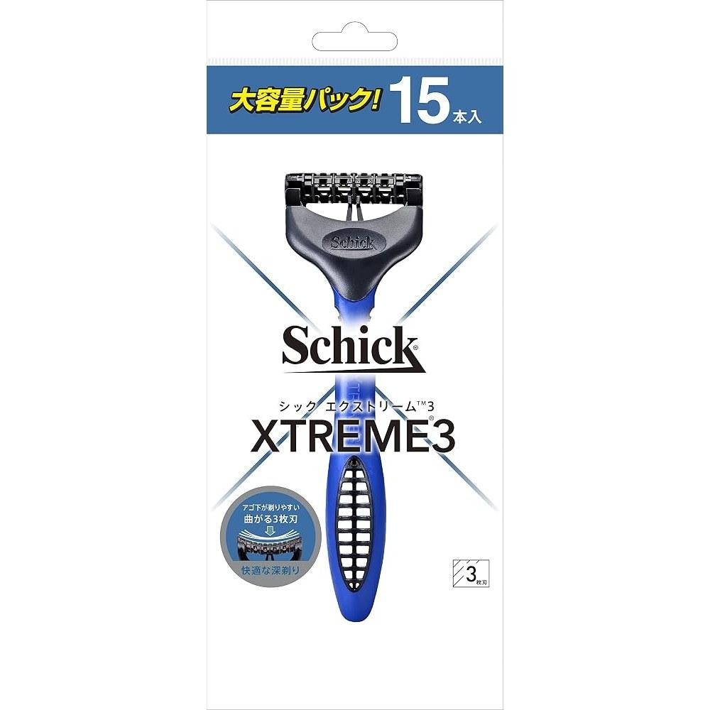 Бритва Schick Extreme 3 с тремя лезвиями (15 шт.)