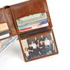 Orta Italian Bifold с окошком для удостоверения личности для мужчин, кожаный кошелек