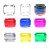 LUOM New! Fat Bin Glass Tube Zeus X Mesh Glass Tube Zeus Dual Subohm Rainbow Glass Jar Fashion Hanging