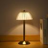Cordless Table Lamp USB Rechargeable LED Desk Lamp with Touch Control Dimmable 3 Light Colors