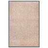 VidaXL Doormat Beige 80x120 Cm