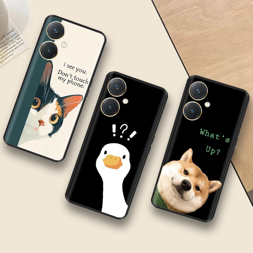 Для Vivo Y27 5G Чехол Новый Дизайн Мягкий Чехол Тонкий Чехол Для VivoY27 5G V2302 V2322 Чехлы Жидкий Силикон Fundas Для Vivo Y36 5G