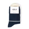 Abiruz Women's Two-Color One-Line Stripe Point Socks HM-22-WBT (2 Colors)