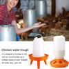 Chicken Feeder Foldable Legs Design Chicken Waterer Large Capacity Poultry Water Feeder for Home Farm Yard