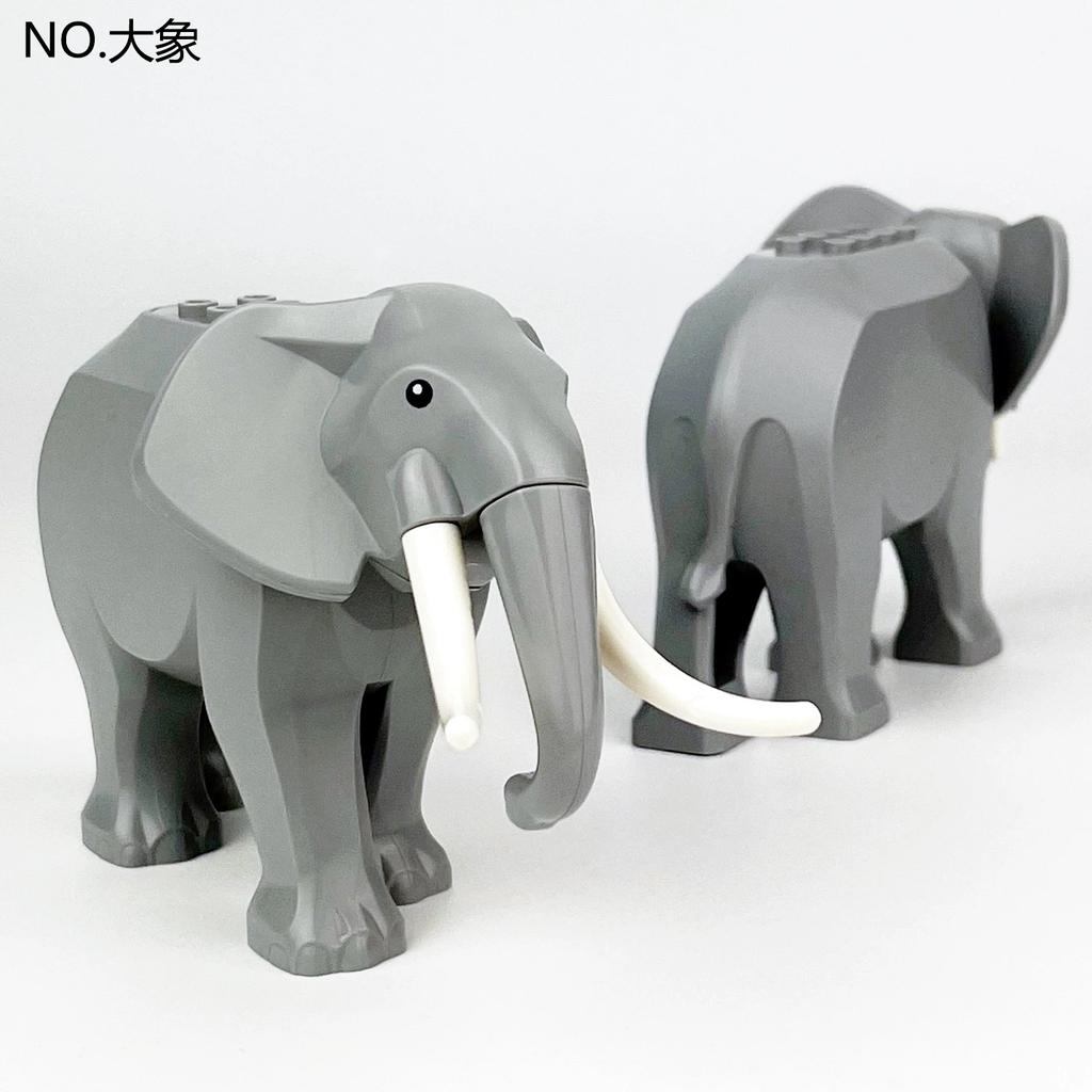 НОВЫЙ Мир Животных Сцена Слон Самец Слон Верблюд Лось Горилла Жираф Лошадь Детали Конструкторы Модели Наборы Кирпичики Детские Наборы