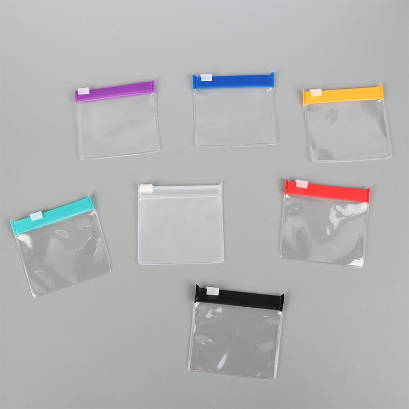 5 шт. мешочков для таблеток, мешочек для таблеток на молнии, многоразовые мешочки для таблеток, прозрачный мешок для таблеток из ЭВА, самозапечатывающийся органайзер для лекарств, сумки для хранения