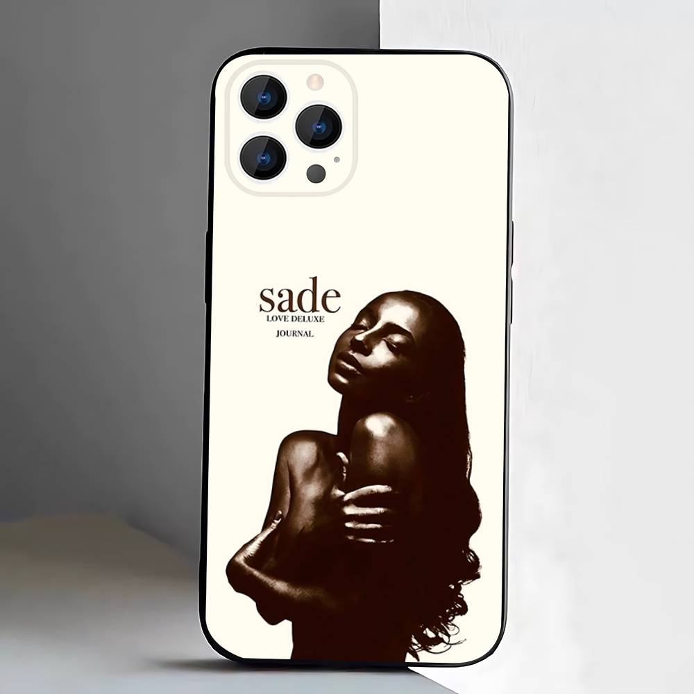 Sade Adu Love Deluxe Чехол для телефона для iPhone 17,16,15,14,13,12,Pro,Max,Plus,E,SE4,Air,Mini Черный Мягкий Короб