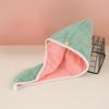 1/3Pcs Thickened Double Layer Hair Drying Cap Wipe Hair Absorbent Water Quick Drying Towel Soft Coral Velvet Towel Gifts