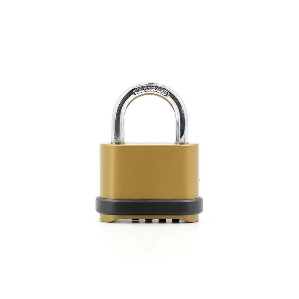 Portable Zinc Alloy Heavy Duty Padlock 4-Digit With Password Combo Locks Waterproof Door Lock Gate