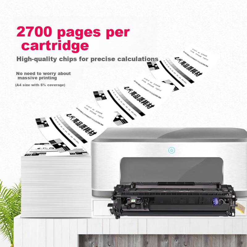 Edai CF280A Toner Cartridge Easy to Refill Compatible with HP 80A LaserJetPro 400 M401d M401n M401dn 400MF PM425 M425DN M425DW