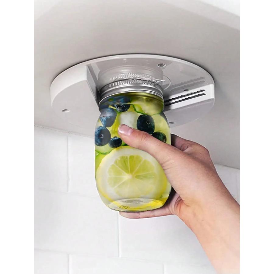 1 шт. Круглый консервный нож для кухонного шкафа, нижняя крышка, открывалка для бутылок, открывалка для нижнего конца стола