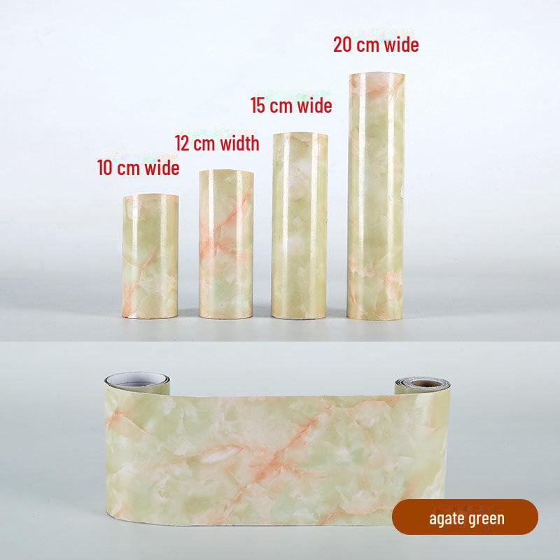 Водонепроницаемые самоклеящиеся наклейки на плинтусы - декоративный волновод для стен, дверей, окон, подоконников и плитки.