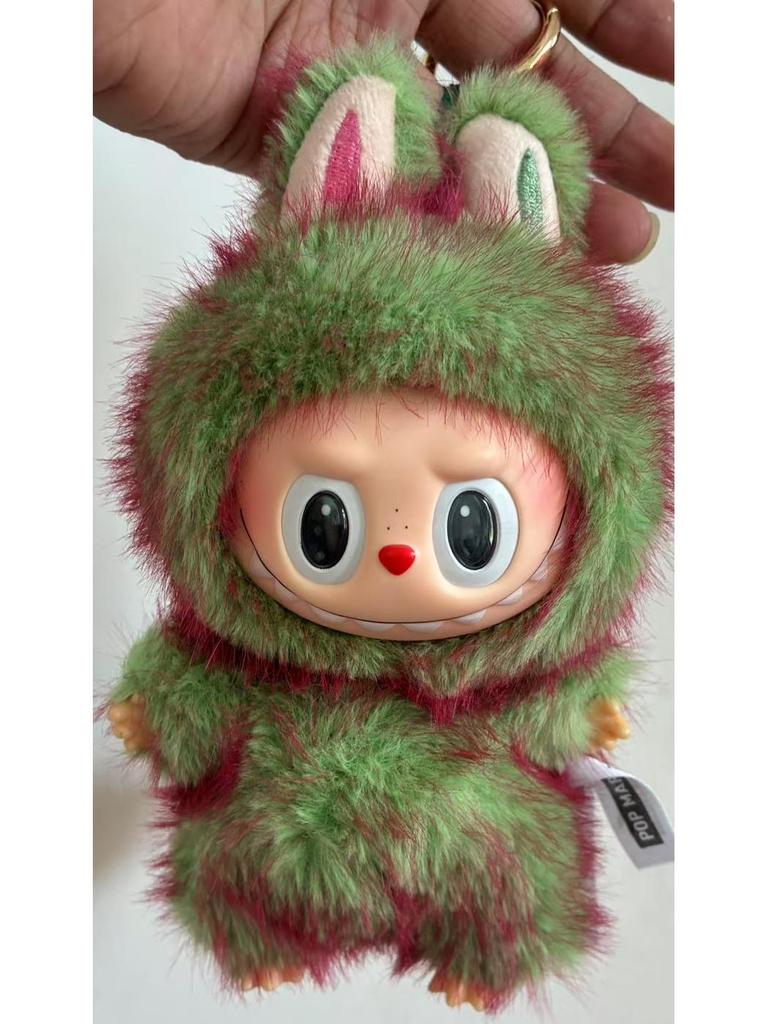 Кастомная кукла Labubu ZIMOMO: Маленький Вождь Розовый Ангел-Бабочка Подарок