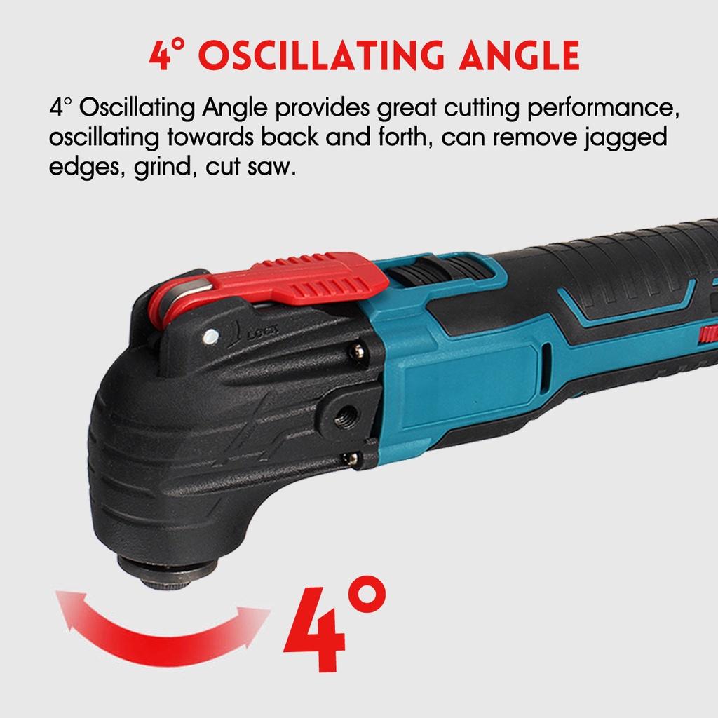 Электрические триммерные пилы, перезаряжаемые многофункциональные осциллирующие многофункциональные инструменты, деревообрабатывающие инструменты для батареи Makita 18 В