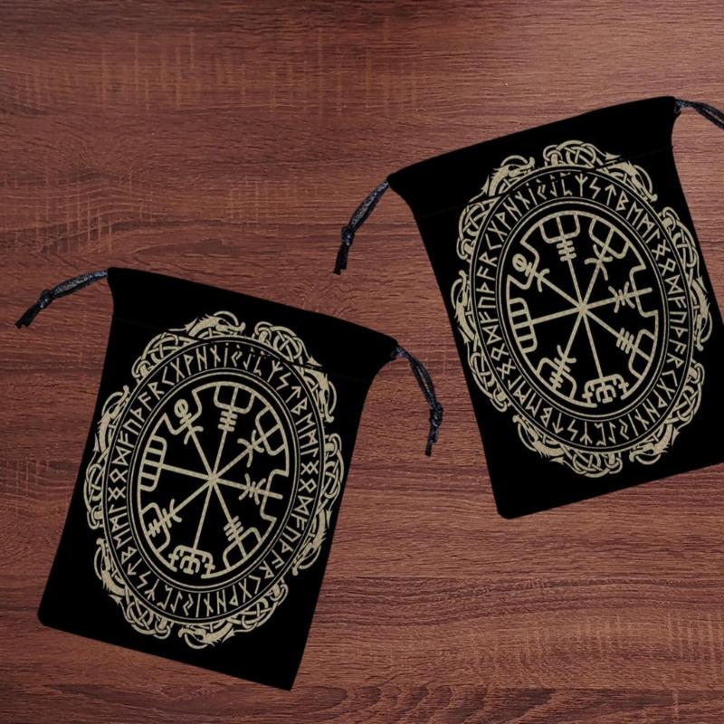 Мини Ювелирные Кости Карта Подарочный Мешочек на Завязках Мешочек для Гаданий Таро