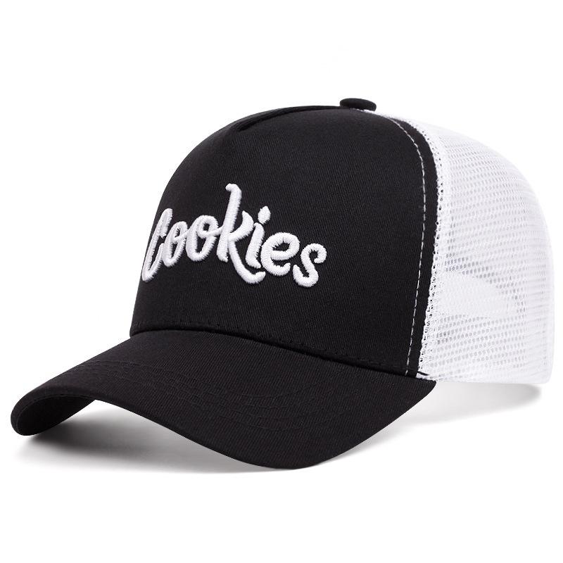 Hip-hop Cookies Embroidery Hats Adjustable Snapback Caps  Man Women Outdoor Sports