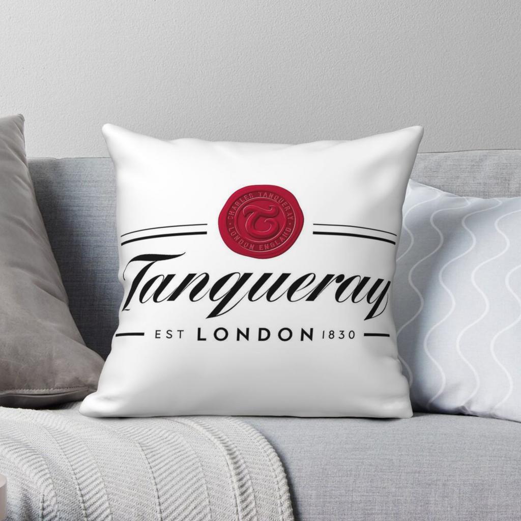 Tanqueray EST 1830 London Наволочка Полиэстер Лен Бархат Креативная Молния Декор Подушка для Комнаты Чехол