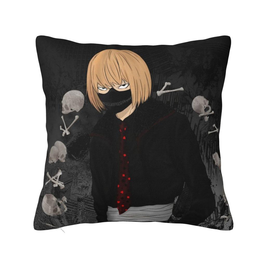 Girl And Dead Pillow Case Anime Death Note Japan Manga Cushion Covers Funny Decor Pillowcover for Living Room