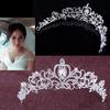 Hollow Out Crown Rhinestone Women Bride Headband Tiara Wedding Jewelry Headwear