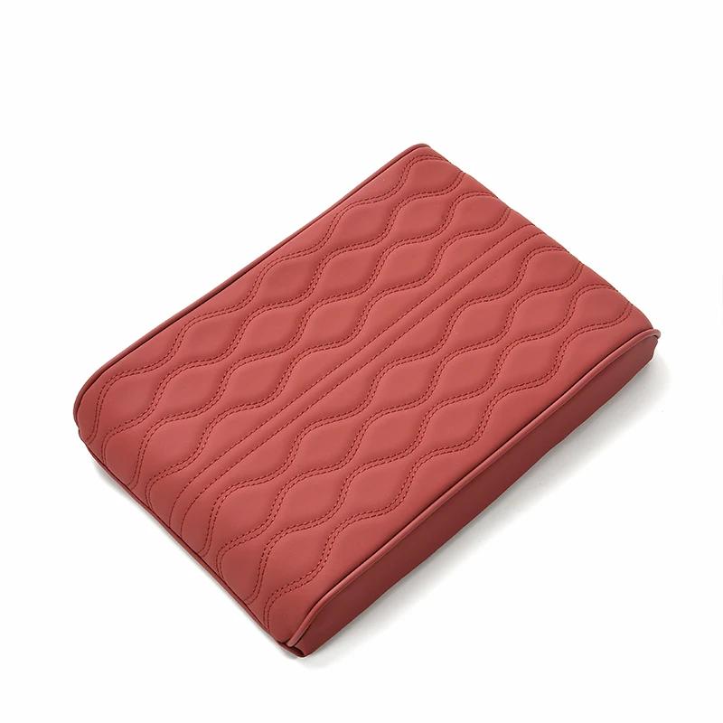 Универсальный подлокотник из искусственной кожи для автомобиля Lada Priora Sedan Sport Kalina Granta Vesta Niva Largus Samara Автомобильные аксессуары