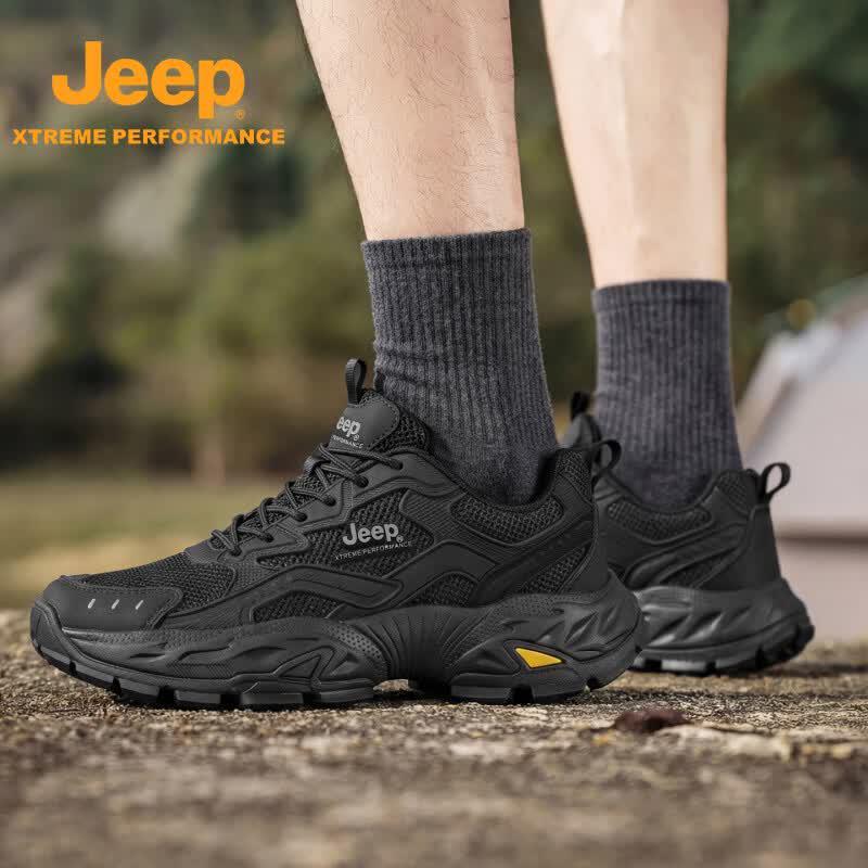 Jeep Мужские дышащие легкие походные ботинки