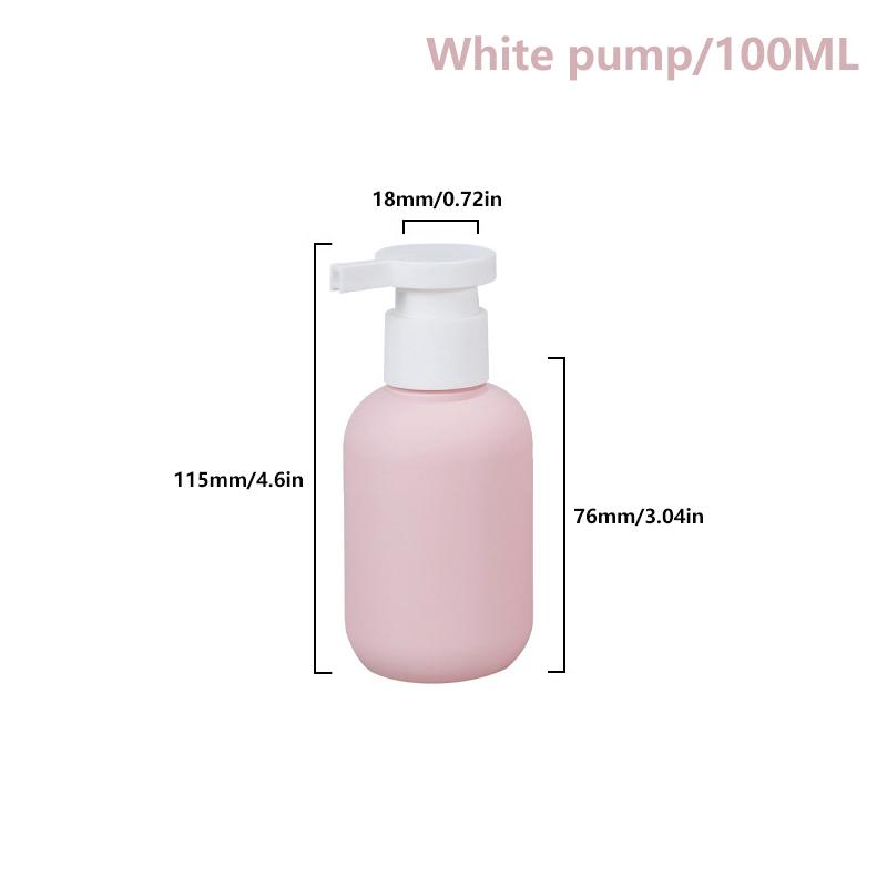 Пустой пластиковый флакон для шампуня с дозатором, флаконы для косметики класса люкс, многоразовые бутылки с дозатором из полипропилена, ящик для хранения в ванной комнате