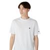 [C3fit] Футболка с коротким рукавом 100% хлопок Вышивка логотипа США Базовая C3-P300Z-010-L Белый