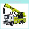 Alloy Inertia Crane Toy Model For Kids With Functional Doors And Rescue Scene Play