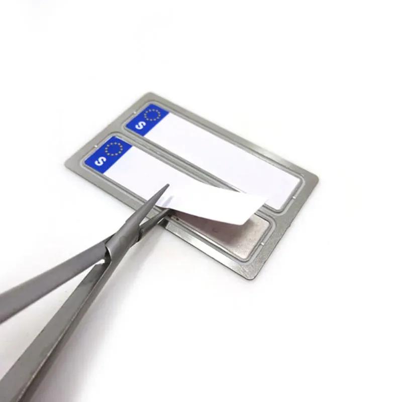 Digital Metal License Plate Decorate for 1/14 Tamiya RC Truck For scania For man For volvo