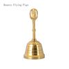 1PCS 4.5inch Pure Copper Magic Bell Taoist Small Bell Japanese Magic Tool Buddhist Hand Cranked Copper Bell
