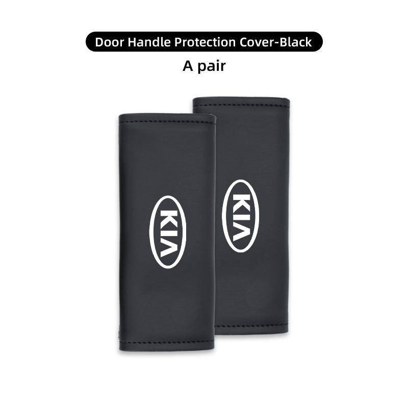 URDV7 For KIA Car Interior Car Roof/Door Handle Leather Protective Cover Auto Accessories K5 K2 Optima Soul Spectra Niro Cadenza