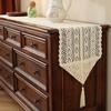 Zhishi French Style Hollow Pattern Table Runner