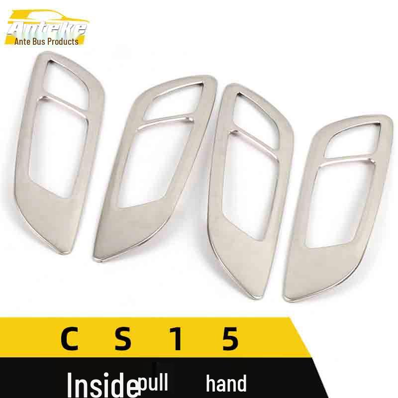 CS15 Interior Door Handle Decoration Frame - Handle Armrest Buckle Sequins Car Accessories