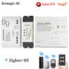 4CH Zigbee Smart Life Gate Switch Module 12V 24V 32V 220V 1/2/4 Channel RF433 Relay for 2MQTT Gateway SmartThings Tuya APP