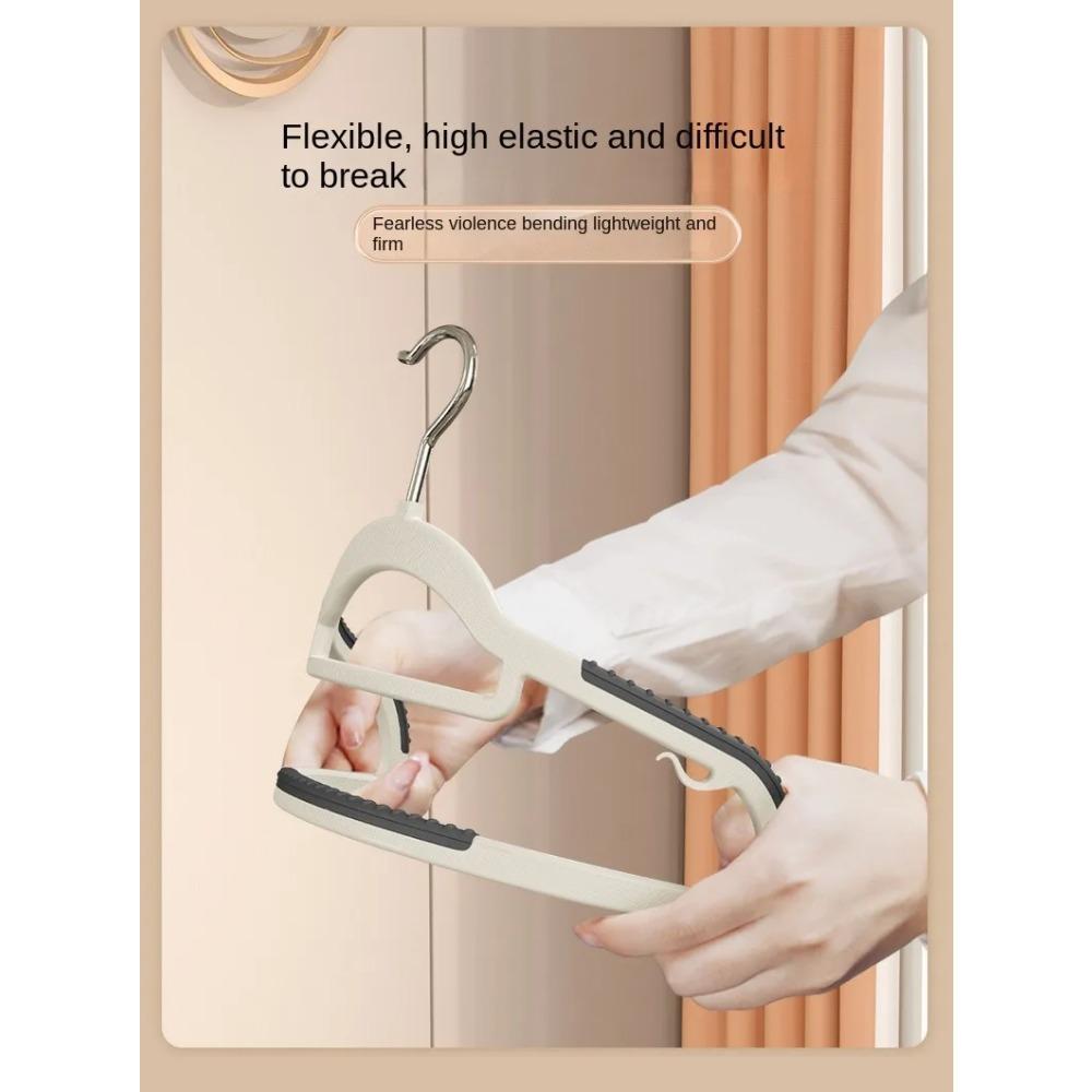 10-1 PCS Clothes Hanging Household Hangers Non-slip Dormitory Bedroom Special Storage Clothes Hanging No Trace