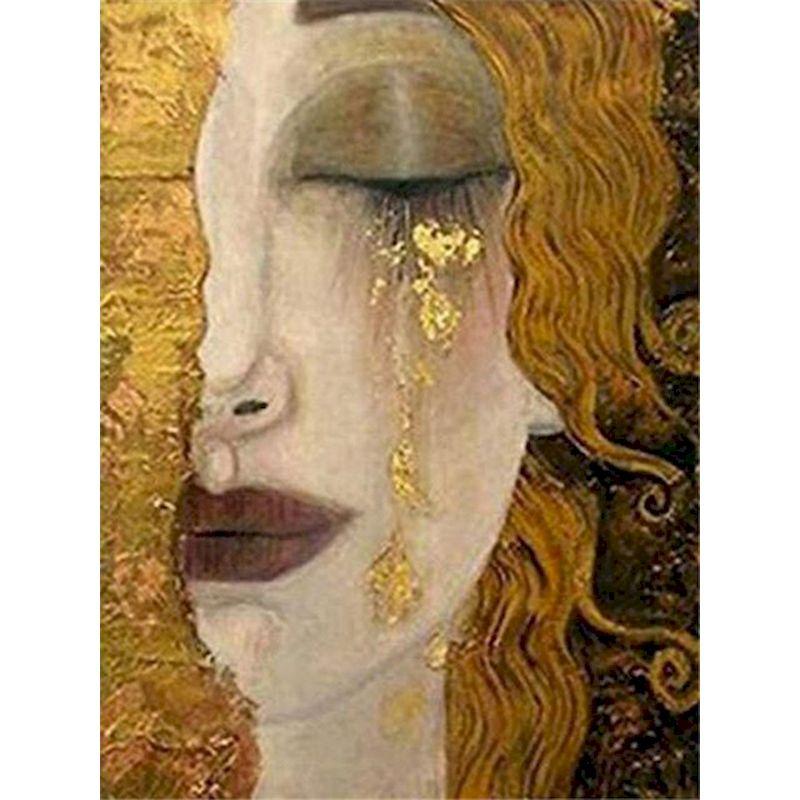 Набор для алмазной живописи, полный круглый горный хрусталь, мозаика Климта, 5D DIY, алмазная вышивка, пейзаж, вышивка крестом, домашний декор