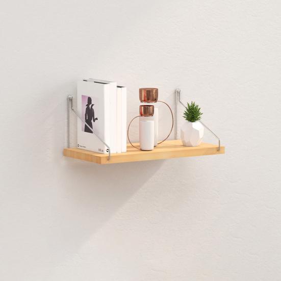 Настенный стеллаж для хранения вещей, большая демонстрационная полка, прочная, несущая, простая в сборке, универсальная плавающая полка для домашнего декора