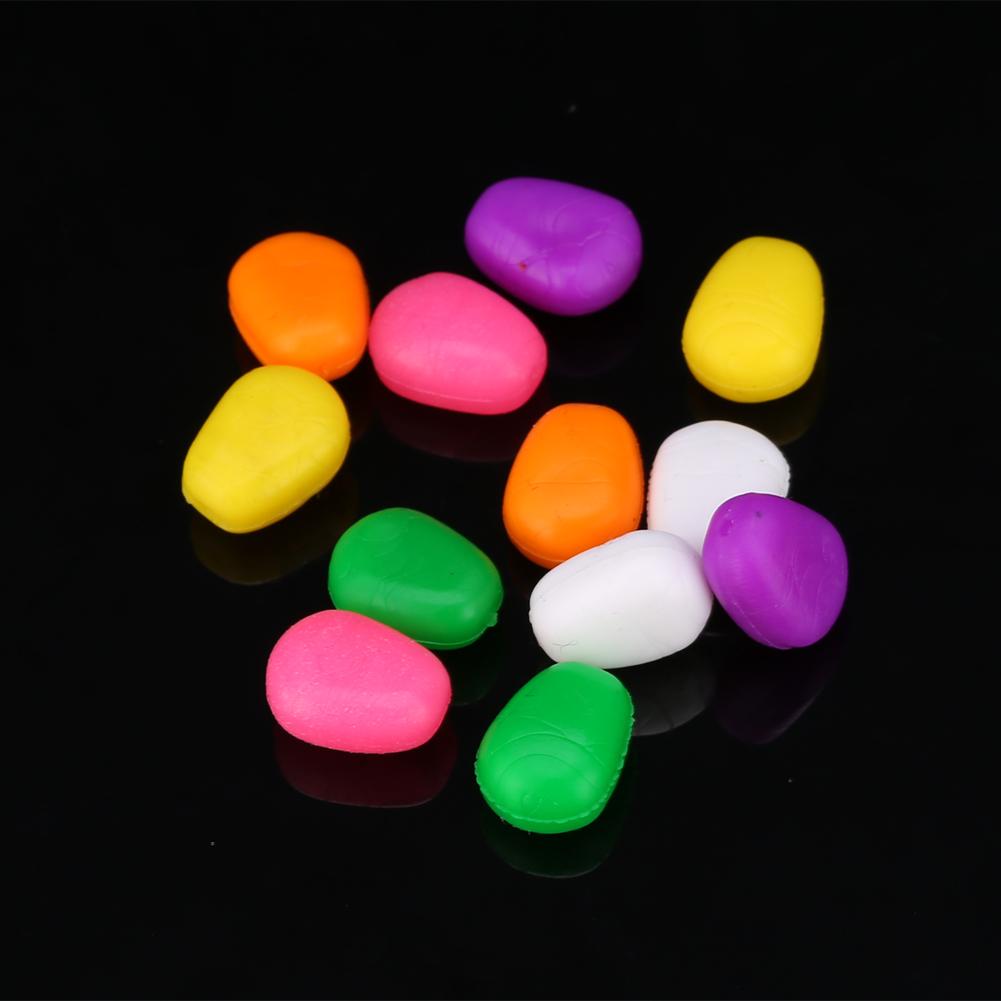 60pcs Floating Plastic 6 Colors Pop Up Soft Fishing Sweetcorn Bait (#7)