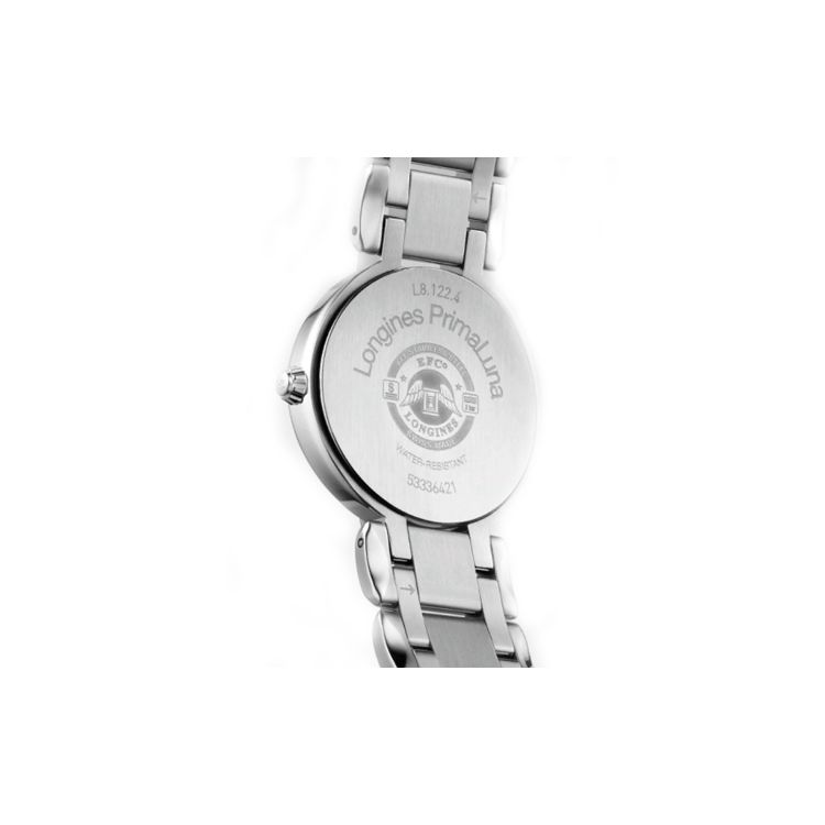 Longines Conquest Series Quartz Movement 30m Water Resistant Watch 30mm Blue Dial Stainless Steel Case Stainless Steel Bracelet L8.122.4.98.6