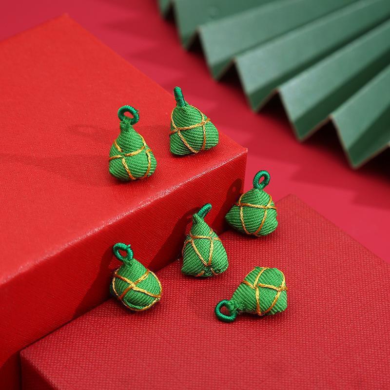 2026 Dragon Boat Festival Mugwort Fan Pendant & Indoor Sachet Bells for Door Handle and Decoration