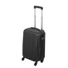 Captain Stag (CAPTAIN STAG) Suitcase, Carry-on Bag, Travel Case, Single Zipper with Dial Lock, Black, Rise UV-56