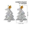 Dangle Merry Christmas Earrings Bohemian Xmas Earrings Studs  New Year